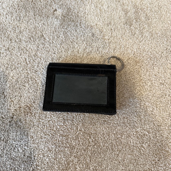 Black Kate Spade messenger bag and matching wallet - Picture 8 of 8